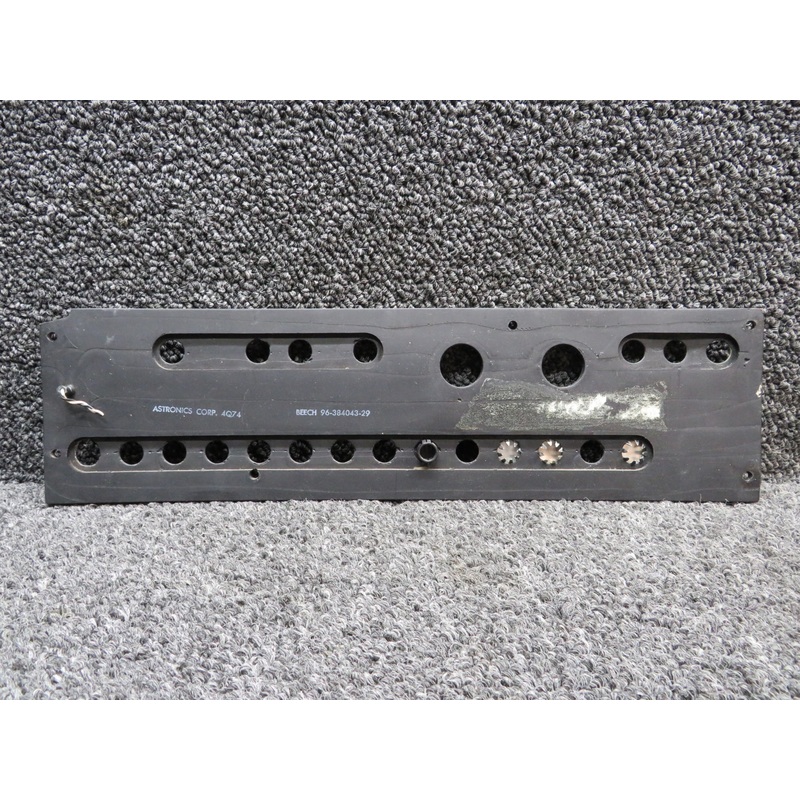 96-384043-29 Beechcraft 58 Astronics Electroluminescent Breaker Panel