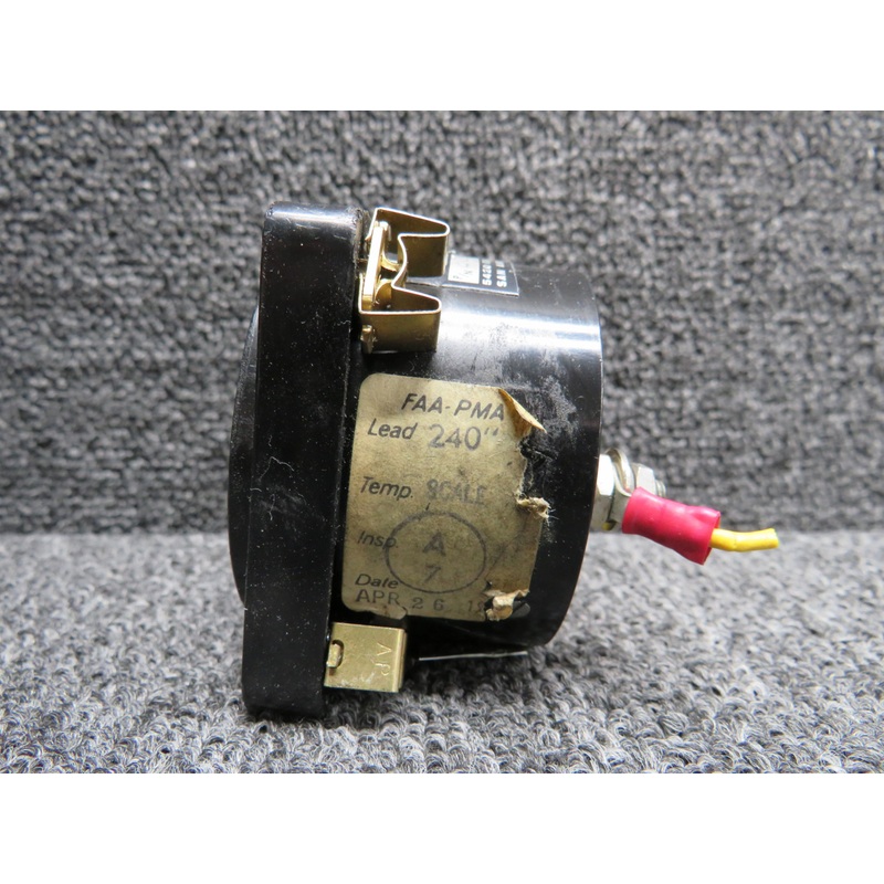 Alcor Exhaust Gas Temperature Indicator with Red Needle (Partial Data Plate)
