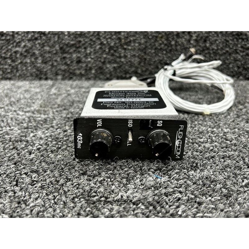 101-0263-10 Flightcom 403MC Panel Mounted Intercom