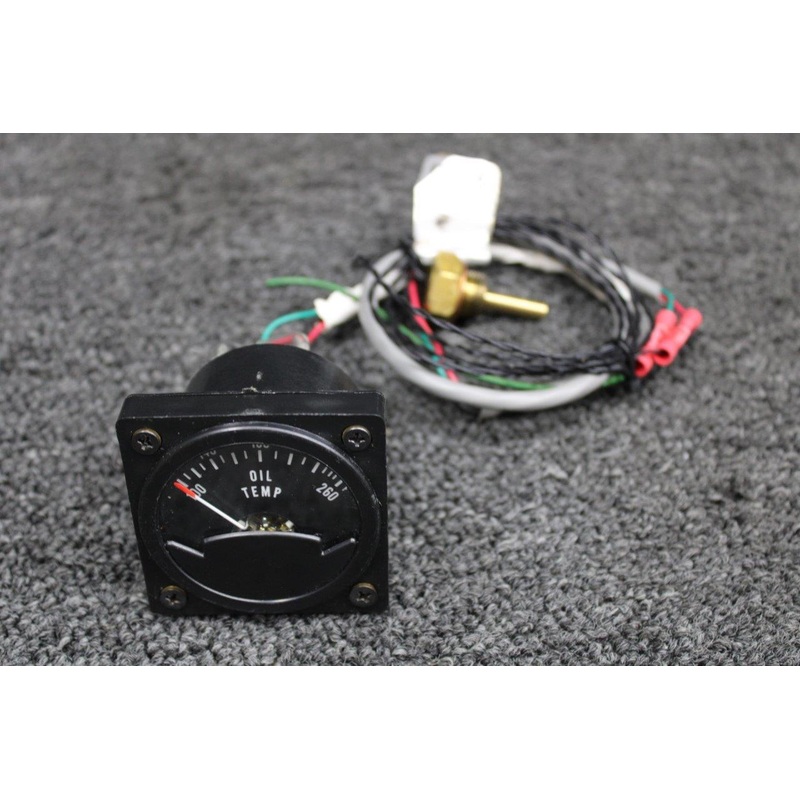 2A9-2 Westach Oil Temperature Indicator with Harness and Probe (Volts: 8-30)