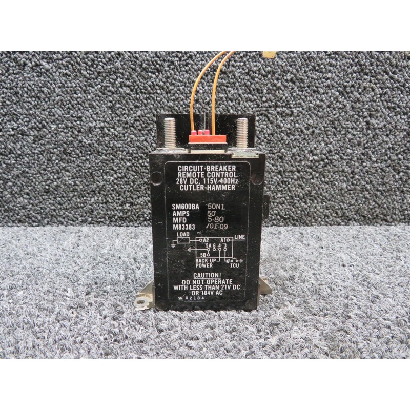 M-83383/01-09 Cutler Hammer Circuit Breaker Remote Control (Volts:28) (Amps:50)