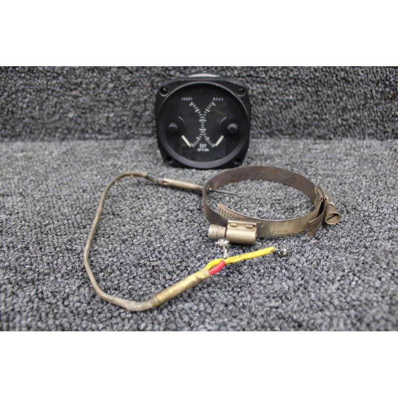 204-29A (Alt: C668502-0107) Alcor Dual EGT Indicator with Probe