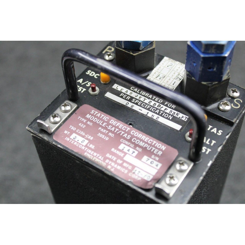 30510 Intercontinental  Static Defect Correction Module, SAT-TAS (Type: 422)