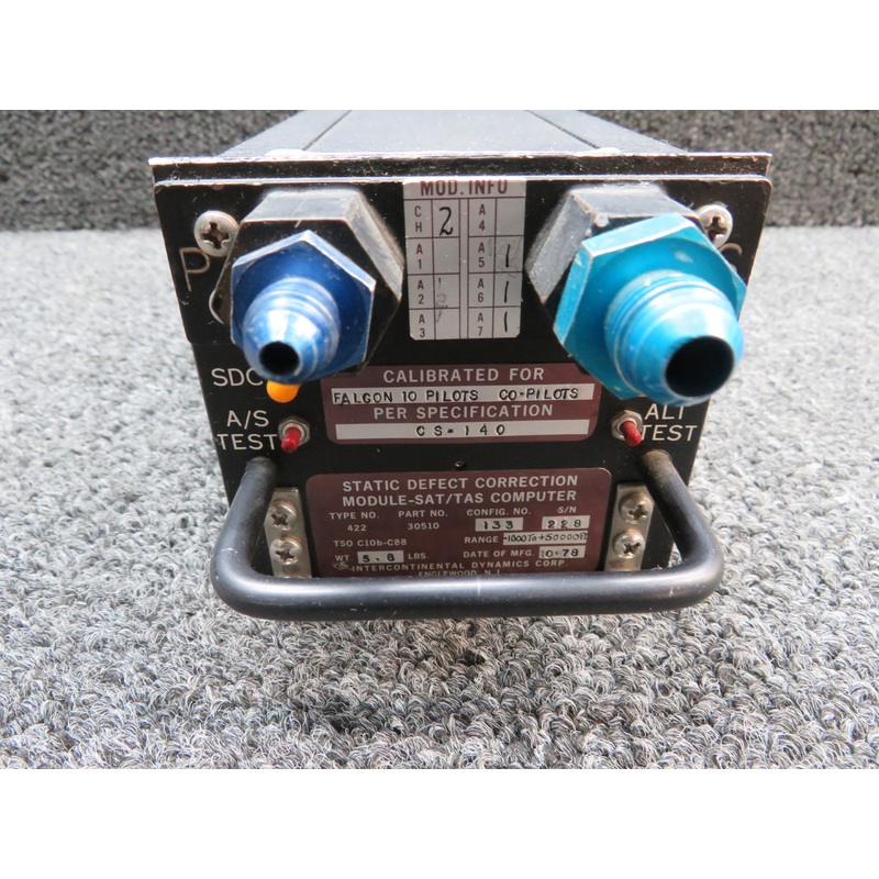 30510 Intercontinental Static Defect Correction Module SAT-TAS Computer