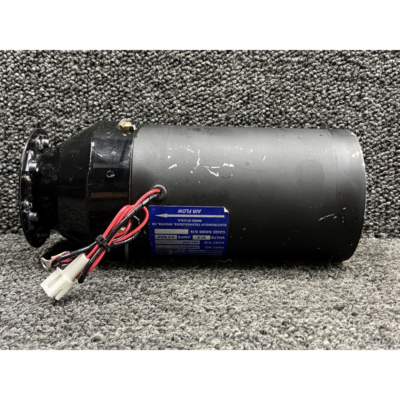 EM6005-5 (Alt: 453-028) Electromech Cabin Air Blower Assembly (27V, 9A)