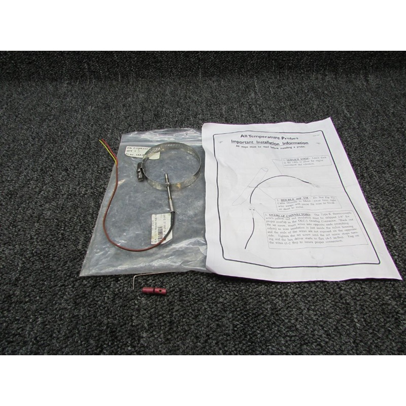10-01591 EI Inc Exhaust Gas Temperature, TIT Probe (New Old Stock)