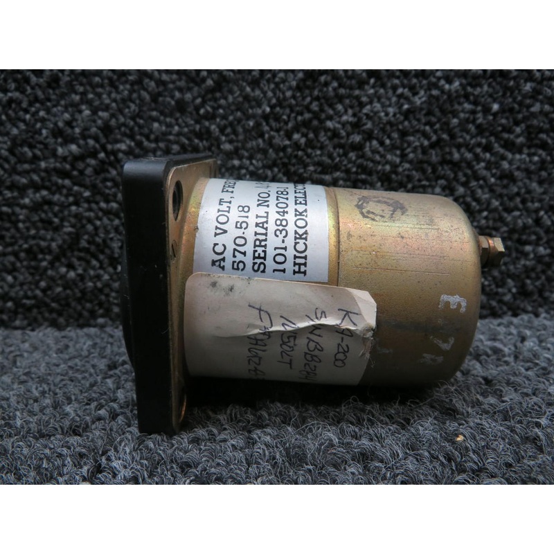 570-518 (Alt: 101-384078-1) Hickok AC Voltage Meter Indicator (Volts: 100-130)