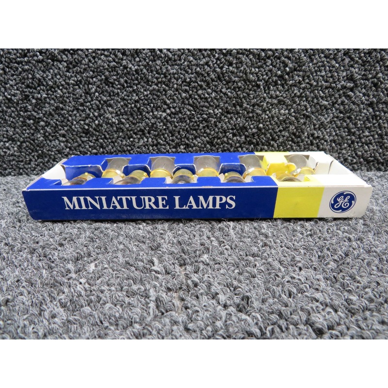 1308 GE Miniature Lamp Bulb Set of 10 (New Old Stock)