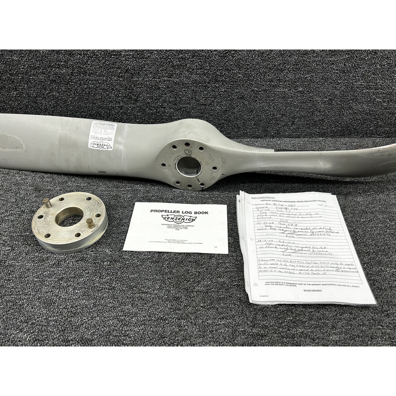 74DM7-S5-0-56 Sensenich Propeller Assembly with Logs (Prop Struck, Core)