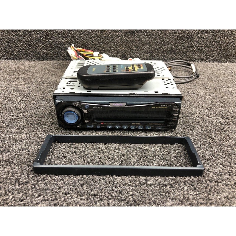 DRX7575Z Clarion AM, FM Radio Unit with Tray and Remote (Volts: 12)