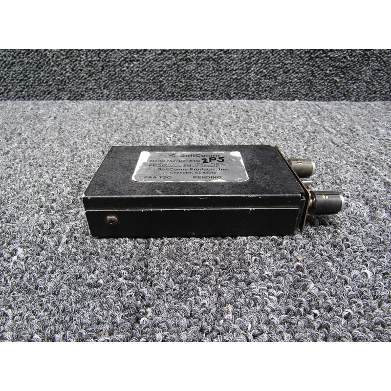 40510 SoftComm ATC-2PS Panel Mounted Intercom (Brass Faceplate)