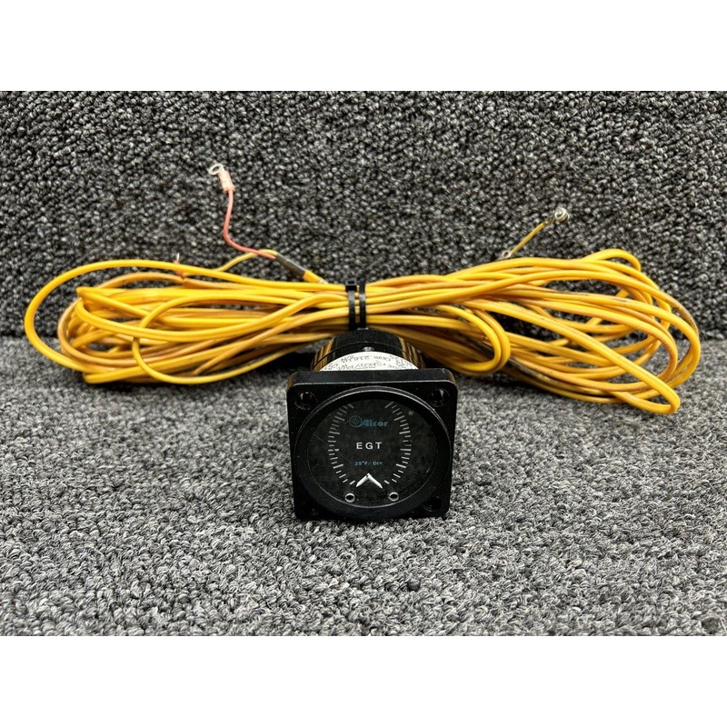 46125 Alcor Inc Dual Exhaust Gas Temperature Indicator with Harness