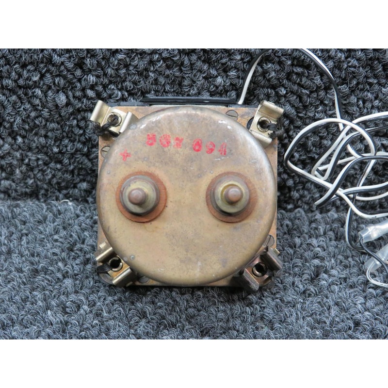 A-1157-11 (ALT: 90-38007-11) Hicock Propeller Ammeter Indicator, Lighted (28V)