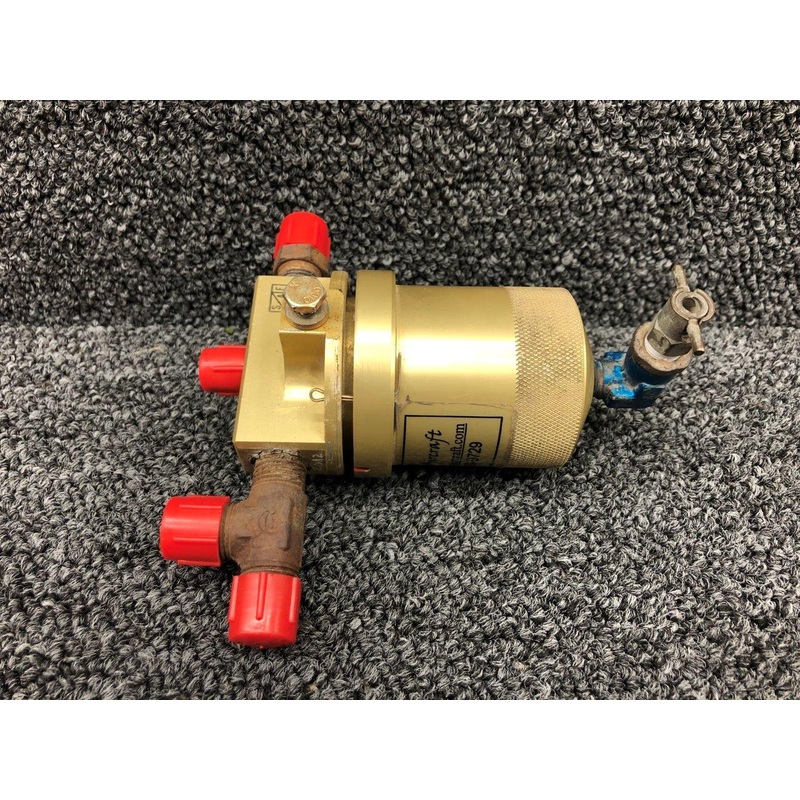 SA3-00 Steves Aircraft Fuel Gascolator Assembly W/ STC (SA01026SE)