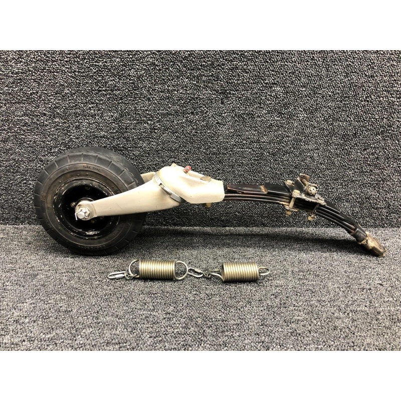 3200-00 (ALT: ABI-3200) Scott Tailwheel Spring Assy W/ Fitting, Spring & Wheel