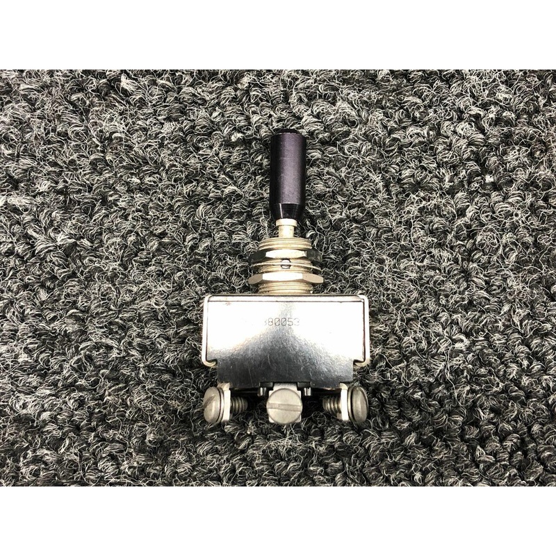512TS1203-10 (Alt: 35-380053-29) Micro Switch Toggle Switch Assembly (15A) (Black)