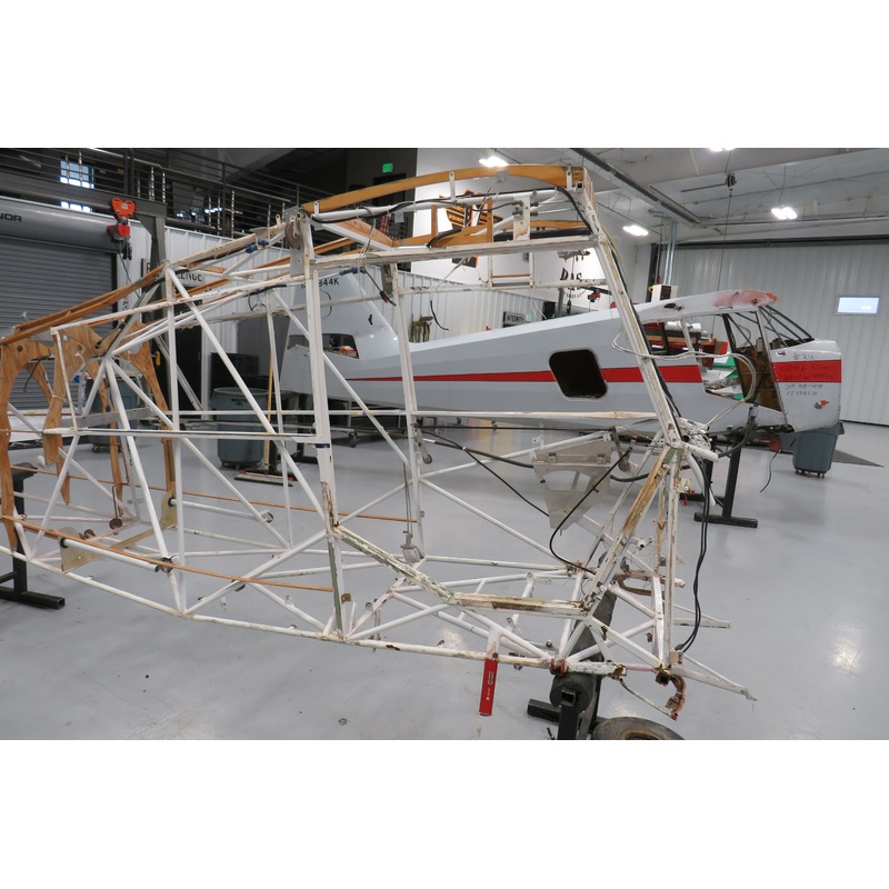 Bellanca 7KCAB Fuselage w Airworthiness, Bill of Sale, Data Tag, and Logs