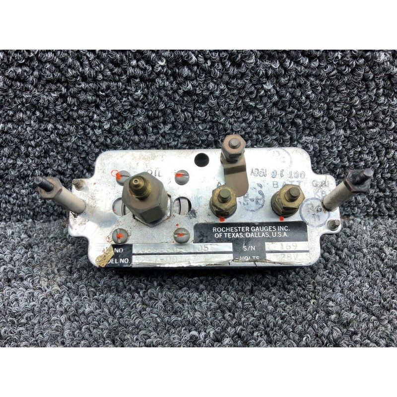 C669560-0105 (M/N: 6247-00147) Rochester Amps / Oil Pressure Indicator (28V)