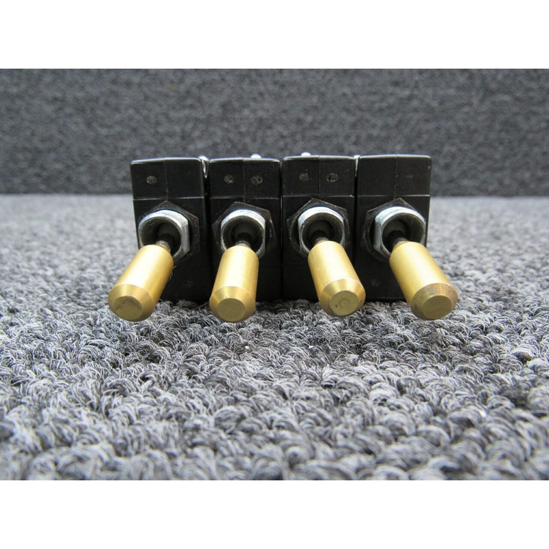 Tyco Toggle Circuit Breaker Switch Set of 4 (Volts: 50-250, Amps: 5, 7.5, 20)