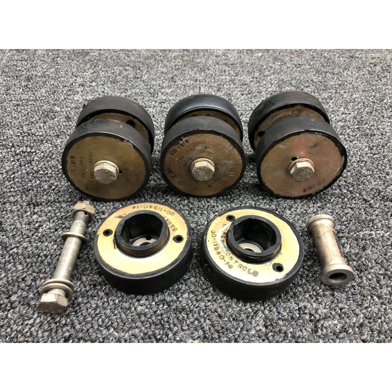 94110-01 Lycoming IO-540-C1B5 Barry Shock Mount Set (SMOH: 147.96)