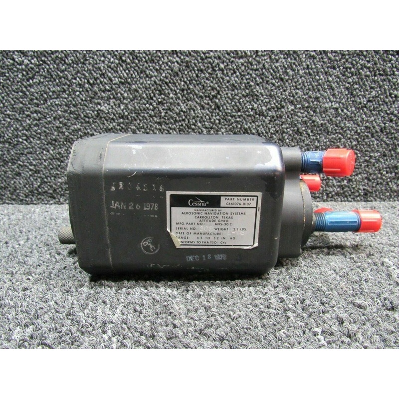 ANS-30C (CPN: C661076-0107) Aerosonic / Cessna Attitude Gyro Indicator