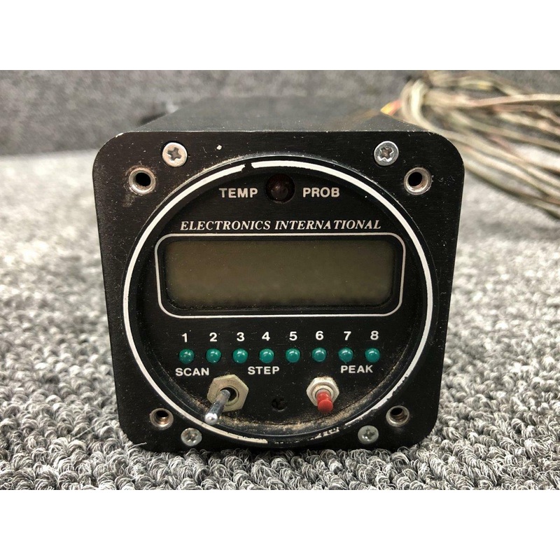 SR-8A Electronics International Exhaust Gas Temperature Indicator W/ Probes