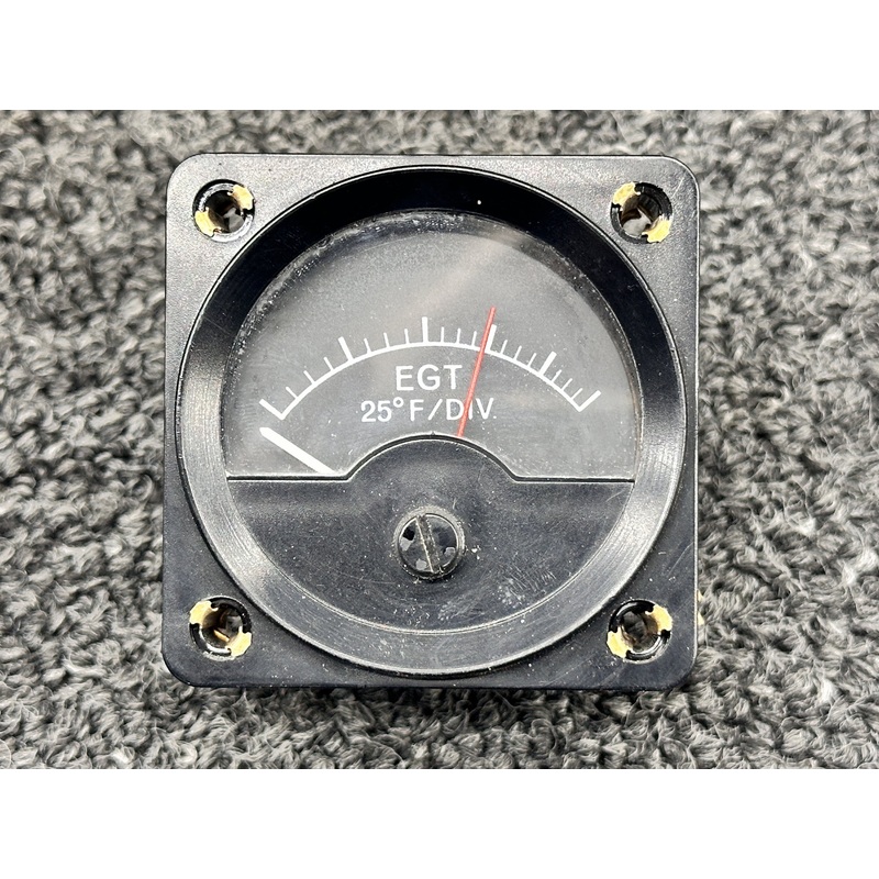 202A-7A, 86255 Alcor Exhaust Gas Temperature Indicator with Probe and Mount