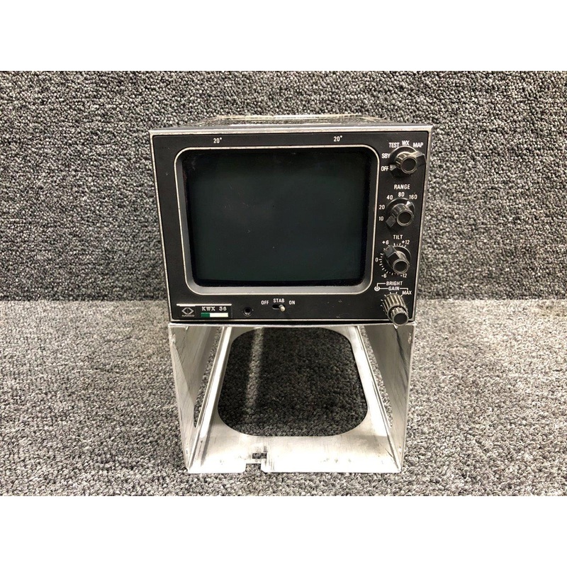 066-3065-00K Narco KWX-56 Weather Radar System with Tray (Dented Case) KI-244