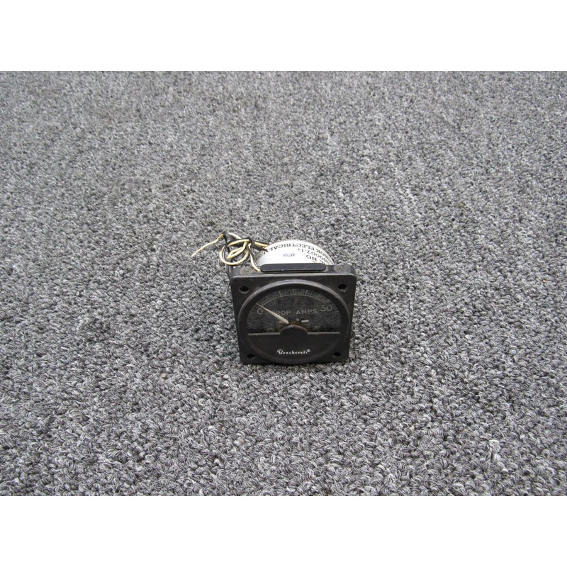 A-1157-11 (Alt: 90-380007-11) Hickok Propeller Ammeter Indicator (Core)