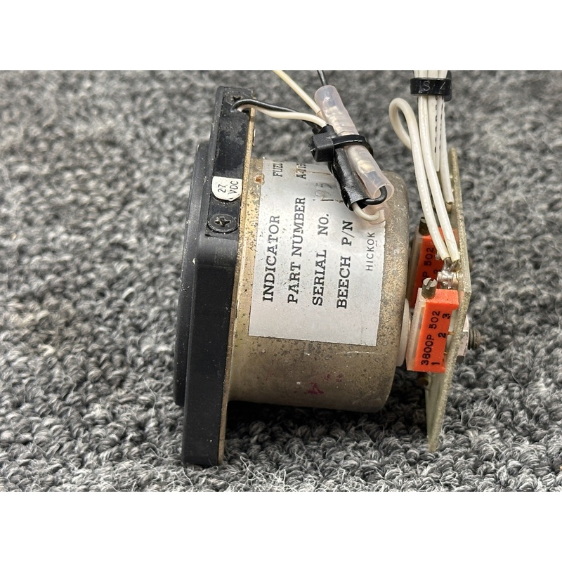 A-1158-5 (Alt: 58-380051-5) Hickok Fuel Quantity Indicator (Lighted, 27V)