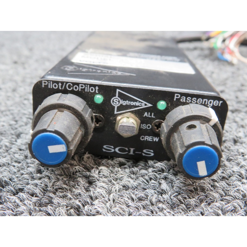 SCI-S6 Sigtronics Panel Mounted Intercom (Volts: 11-32) (CORE)