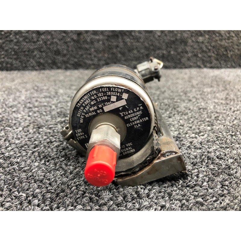 33386-3 (ALT: 102-389034-1) Aerosonic Fuel Flow Transmitter