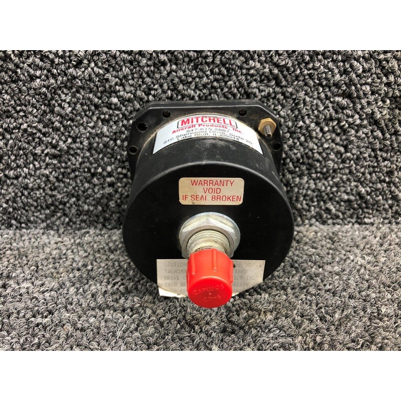 D1-112-5025 Mitchell Products Recording Mechanical Tachometer Indicator (H: 3.5)