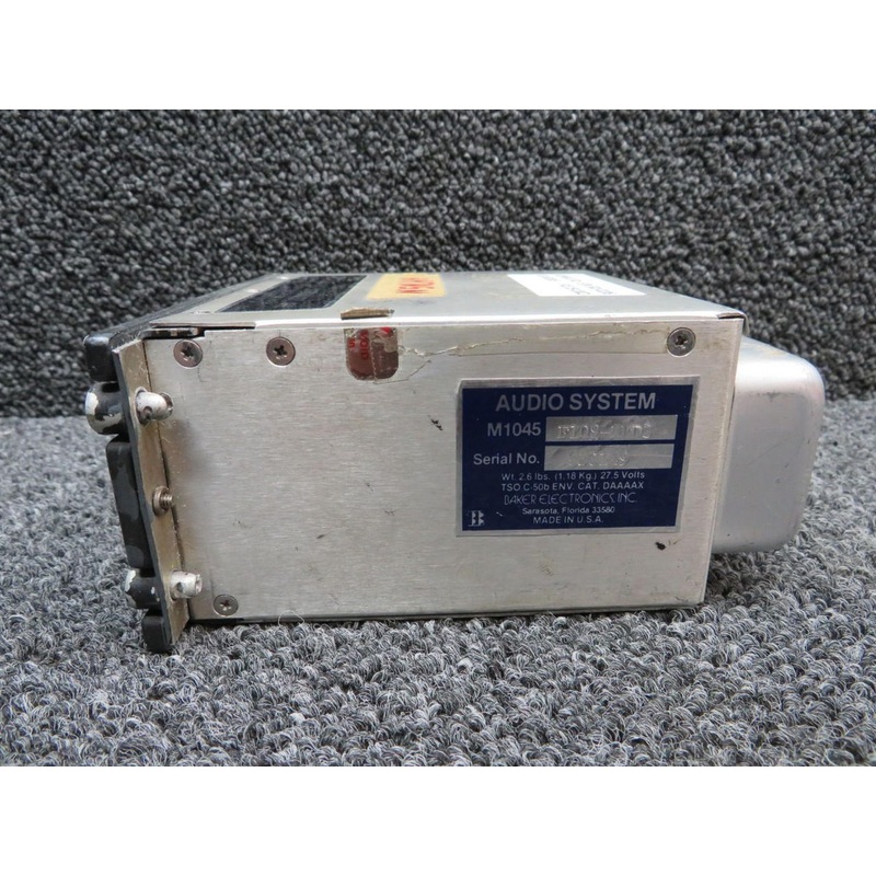 F109-HED3 Baker Electronics M1045 Audio System Panel (Volts: 28)