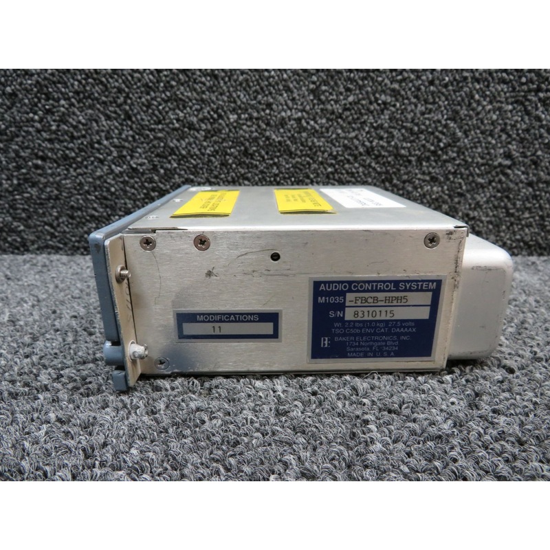 M1035-FBCB-HPH5 Baker Electronics Audio Control System with Mod