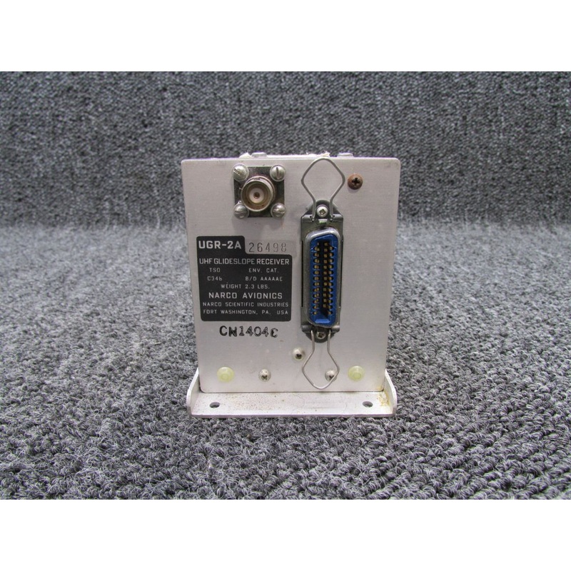 UGR-2A, UGR-2 Narco UHF Glideslope Receiver with Tray