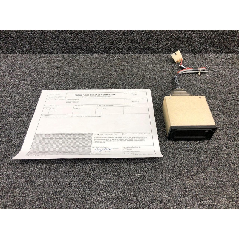 01188-1P S-Tec Corporation Mode Annunciator Unit with Connector and 8130
