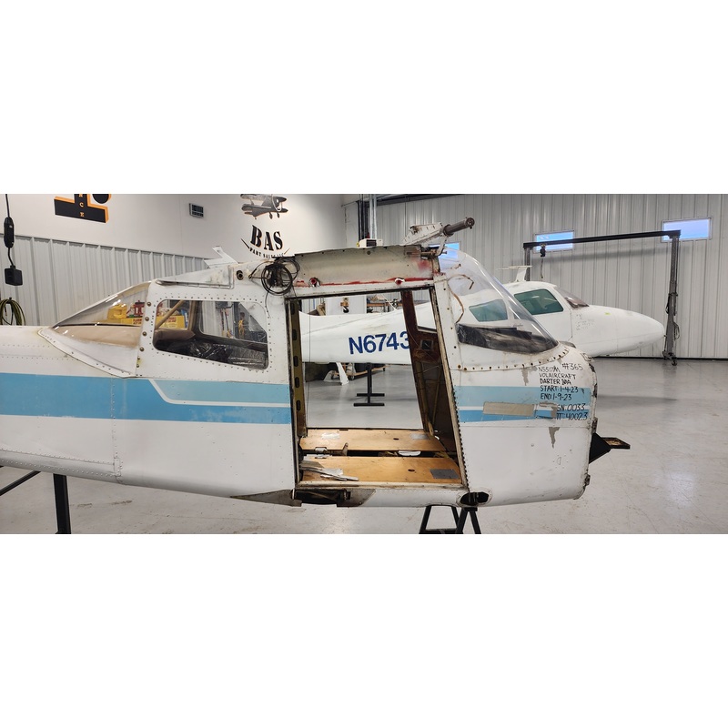 Volaire Darter 10A Fuselage w Paperwork, Logs, & Data Tag