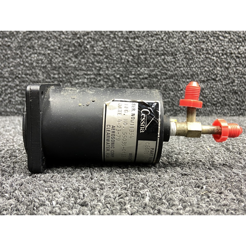 55035-0128 (Alt: C668516-0104) Aerosonic Corp Differential Pressure Indicator