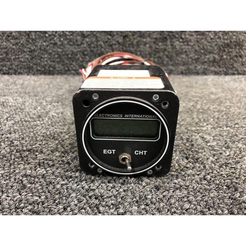 EC-1 Electronics International CHT / EGT Display Unit W/ Probes & STC