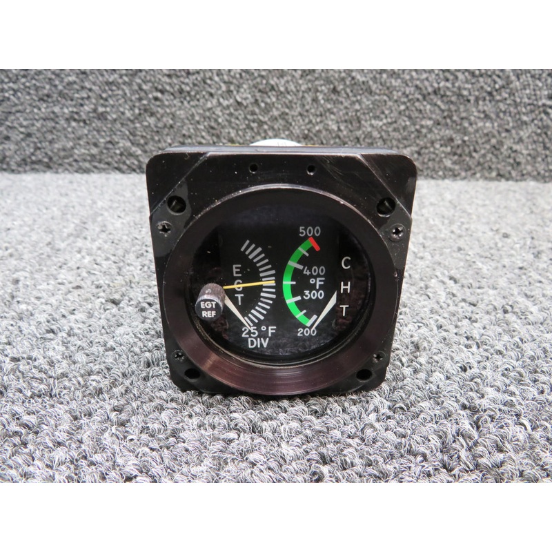 EG2850-04028 Rochester Dual EGT-CHT Indicator, Lighted (Volts: 28) (No Probes)