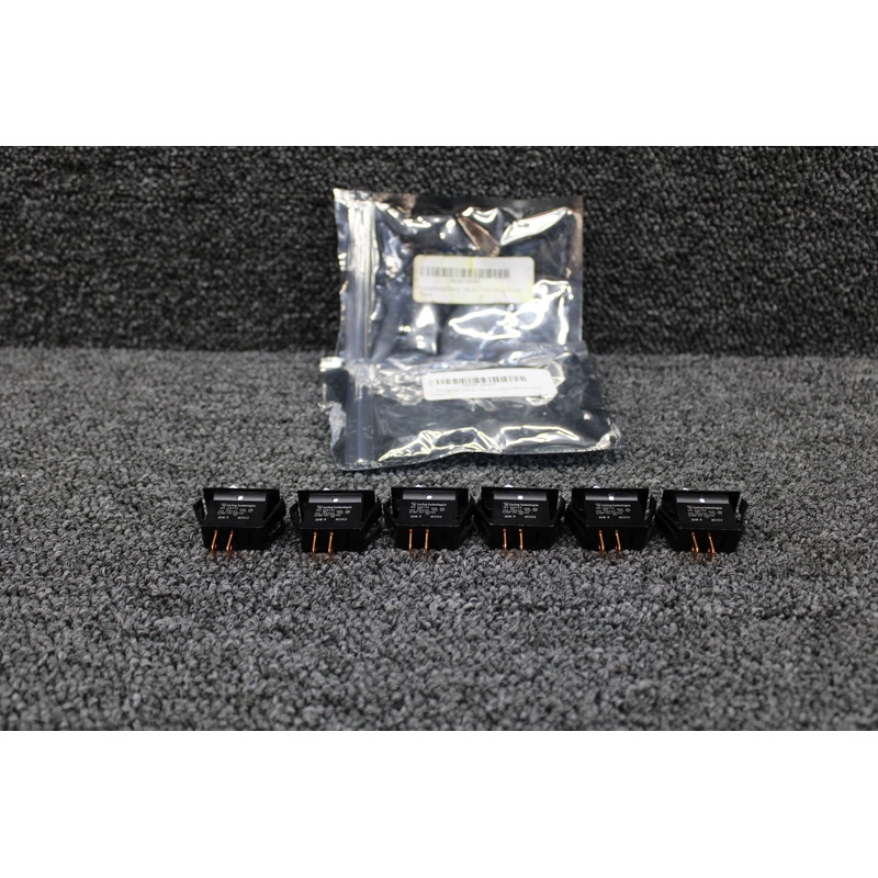 TA201-TW-B Carling Rocker Switch Set (Amps: 10/15) (NEW OLD STOCK)