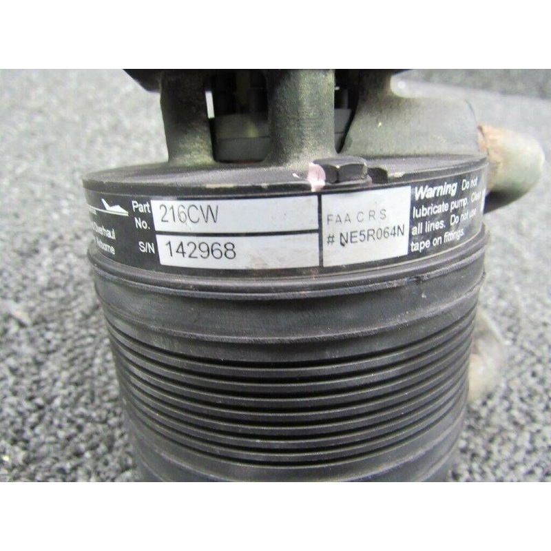 216CW Cessna 310R Continental IO-550-A2B Rapco Dry Air Pump (Core)