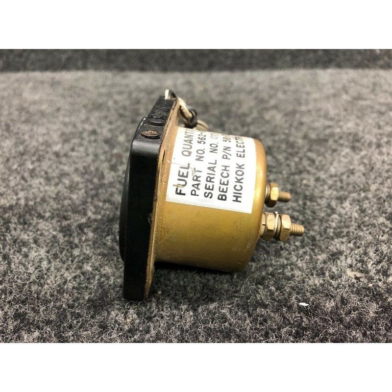 562-976 (Alt: 58-380051-13) Hickok Fuel Quantity Indicator, Lighted (14V)