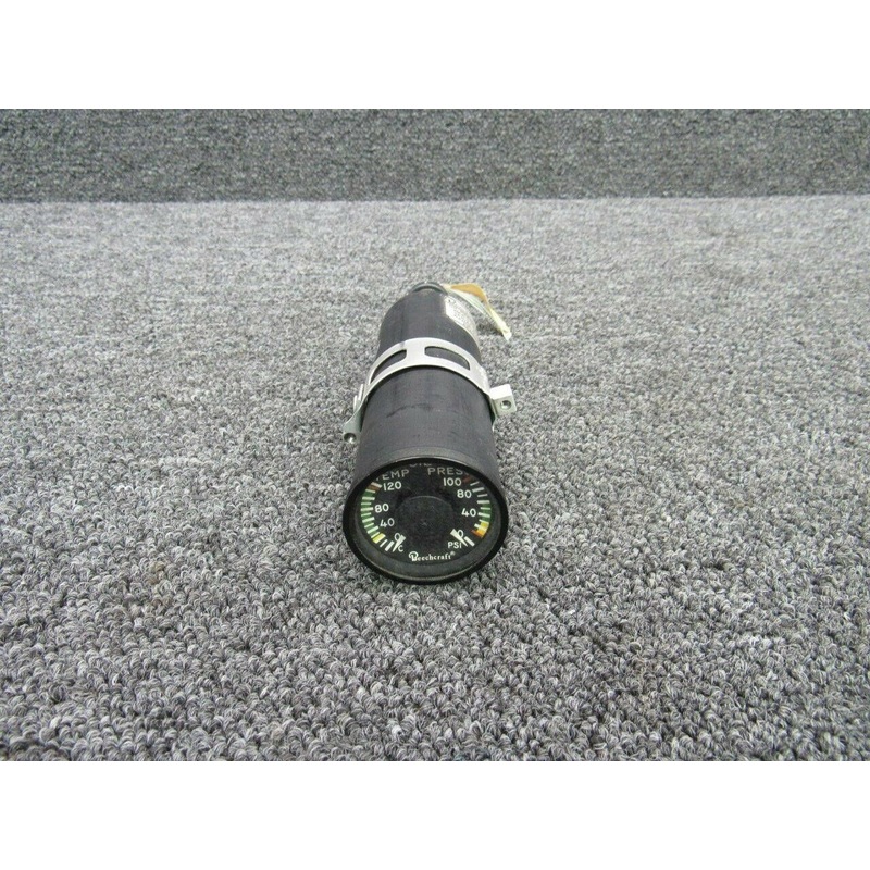68820-1121 Aerosonic Oil Pressure / Temperature Indicator (28V)