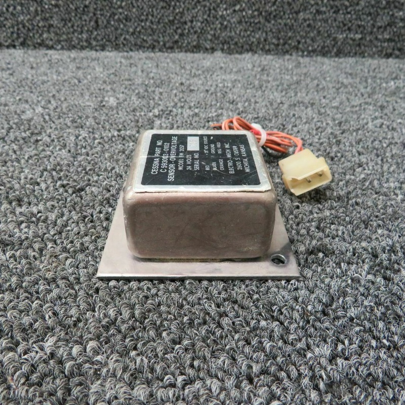 C593003-0102 (M/N: EM-2057) Cessna 180 Electro-Mech Overvoltage Sensor
