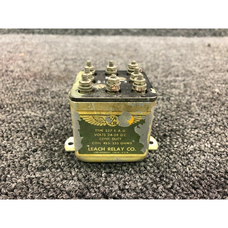 237 Leach Relay Assembly (Volts: 24-28, Ohms: 235)