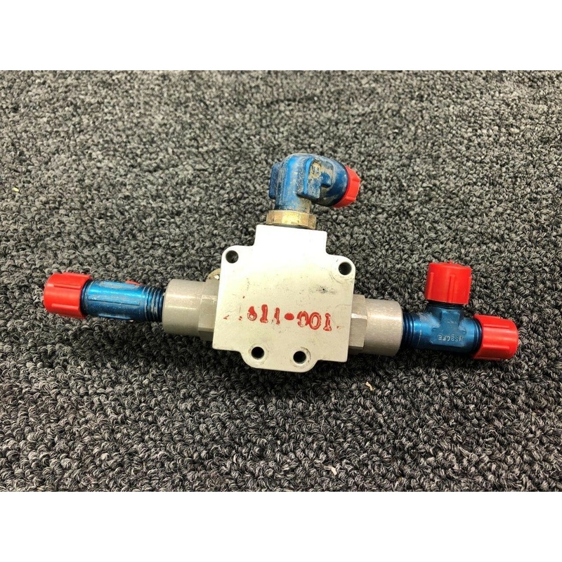 30857-001 (Use: 760-785) Piper PA23-250 Aztec Scott 3 Way Fuel Selector RH
