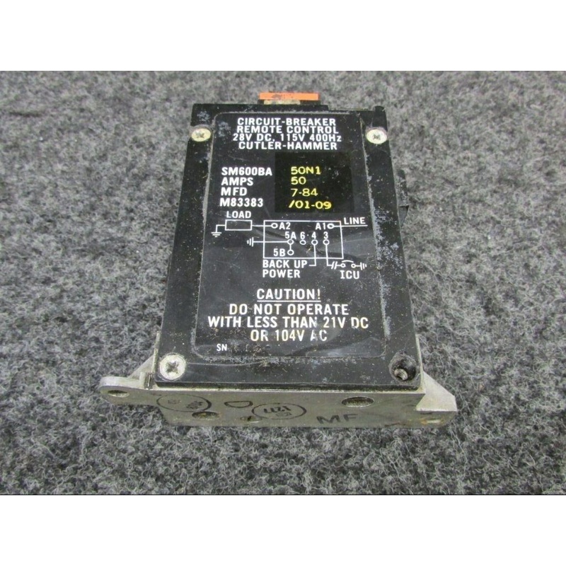 454-796 Cutler-Hammer Circuit Breaker (Volts: 28) (SA)