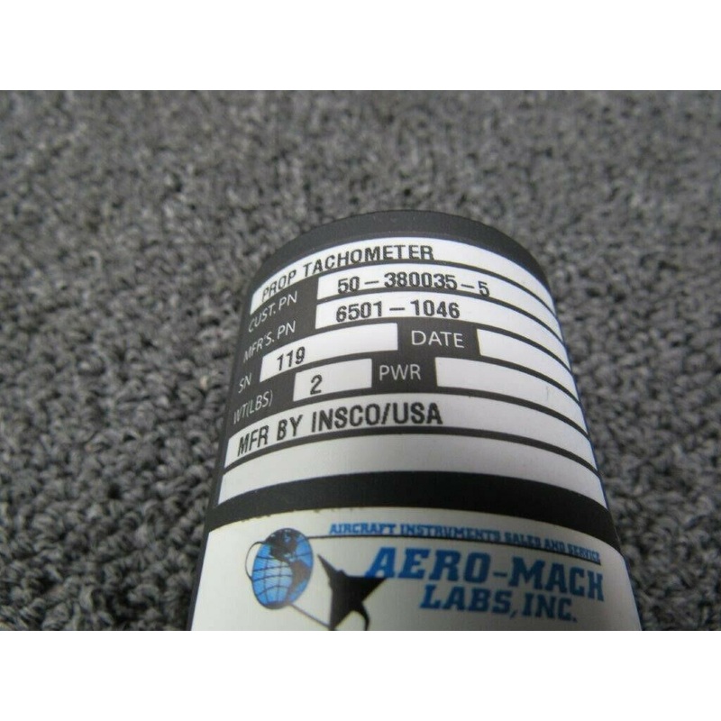 50-380035-5 (Use: 6501-1046) Aeromach Propeller Tachometer (SA)